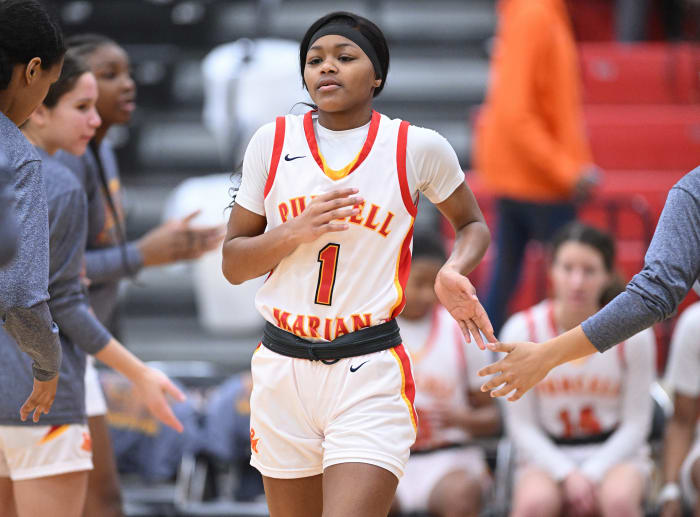 Purcell Marian vs Laurel girls basketball Jeff Harwelll27
